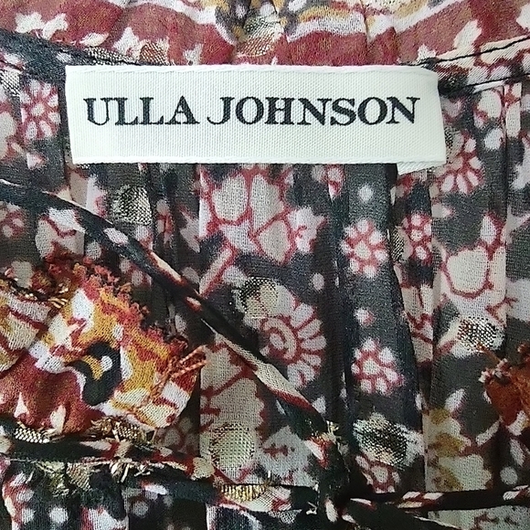 Ulla Johnson 2 Erisa silk floral print mini dress - Picture 12 of 16